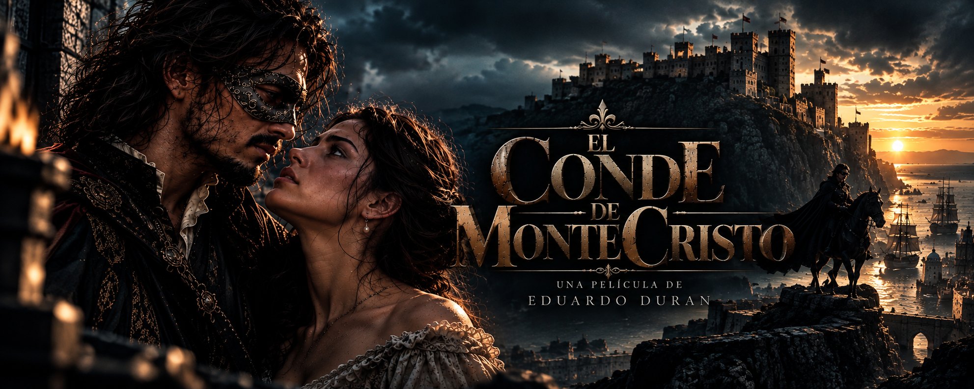 El Conde de Monte Cristo — póster oficial